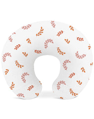 Wimist leaf nursing cover fabric close-up highlighting soft muslin for gentle feeding.