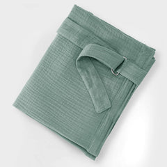 Wimist nursing cover uses a rigid hoop to maintain shape for easy one-handed nursing.