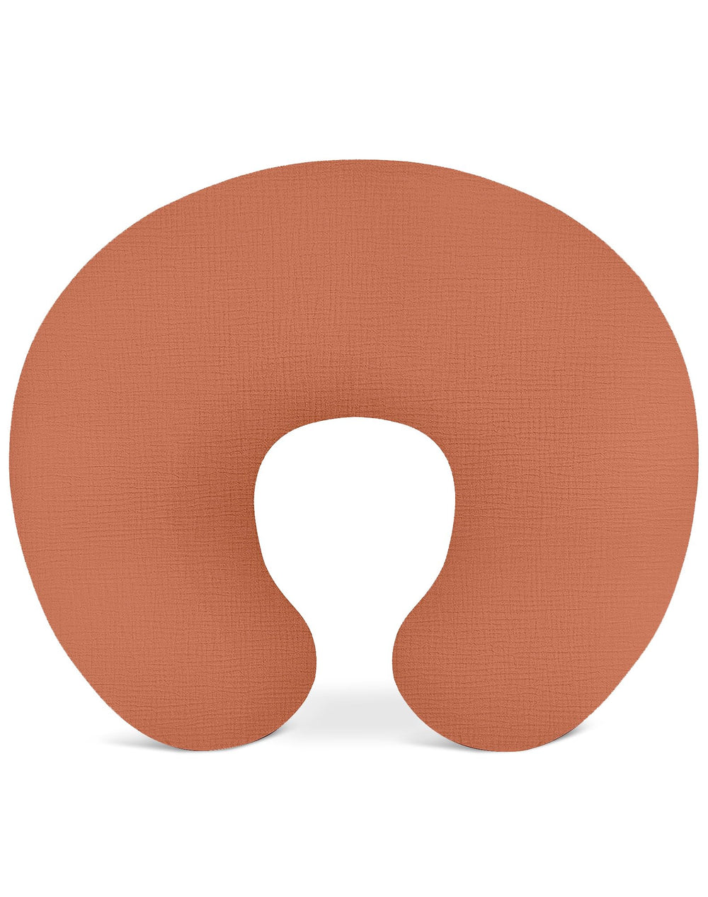 Wimist nursing pillow brick cover on bed with 25x18in fit and soft fabric.