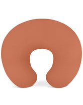 Wimist nursing pillow brick cover on bed with 25x18in fit and soft fabric.