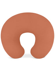 Wimist nursing pillow brick cover on bed with 25x18in fit and soft fabric.
