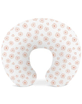 Wimist nursing pillow cover in soft cotton muslin for gentle baby comfort.