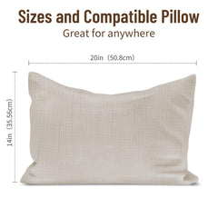 Wimist durable machine-washable pillowcase design maintains color after washes