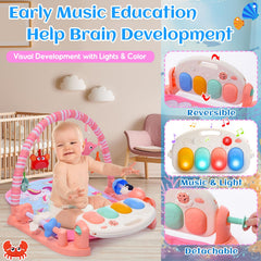 Windidi flower mirror encourages self-recognition and cognitive exploration during tummy time.