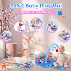Windidi water pad provides cooling surface during tummy time for summer play