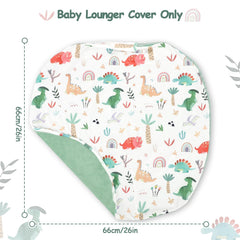 WINGHENLEE green dinosaur cover fabric closeup, soft microfiber and flannel texture