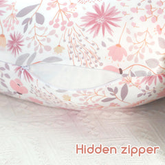 WINGHENLEE slipcover with hidden side zipper for quick, safe cover installation