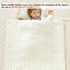 Winmany Colorful Newborn Swaddle Blanket full-coverage design for head-to-toe snugness.