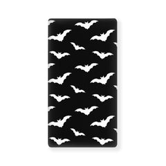 Winpema Black Bat Fitted Crib Sheet front view showing snug elastic fit for secure sleep