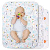 WinReal baby portable changing pad folded for compact travel and on-the-go protection.