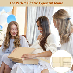 WINTC Memory Box for Kids five-drawer setup highlighting compact organization of baby mementos.