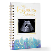 WINTC pregnancy journal cover with durable hardcover to preserve memories.
