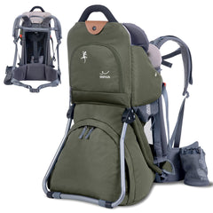 WIPHA Baby Backpack Carrier with adjustable shoulder straps offering customizable support.