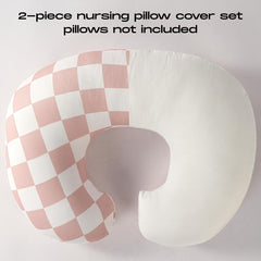 wirein 2-pack breastfeeding pillowcovers offers extra covers for busy days
