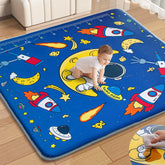 Wirhao Astron baby play mat laid on floor for safe crawling