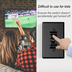 WISEFAM guard includes extended screws for quick installation without bulky hardware.