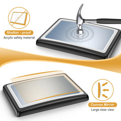 Wkzay remote-control mirror adjustment lets you fine-tune visibility without distraction.