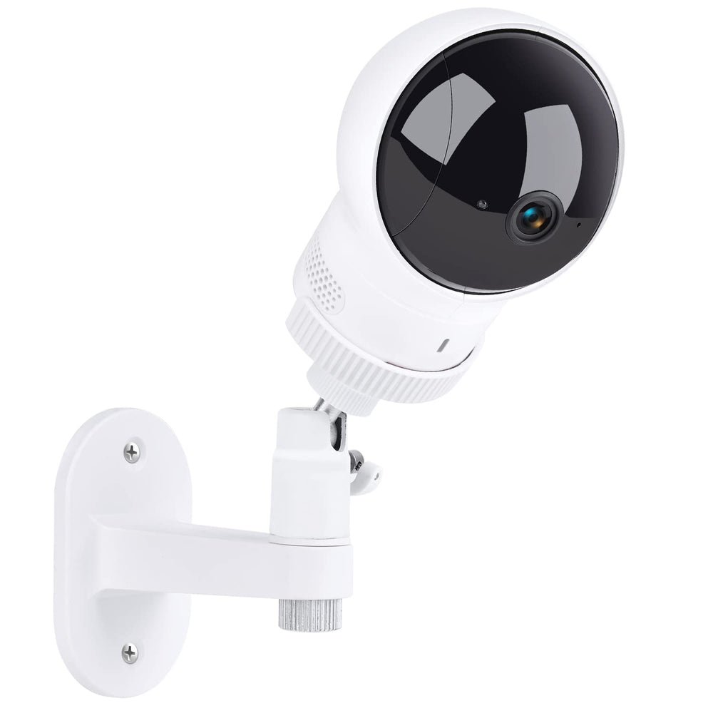 Wochel adjustable wall mount for Eufy Spaceview shows precise angle control for better baby monitoring.