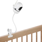Wochel baby-monitor-mount-clip-base secures to furniture for stable camera placement.