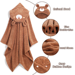 WODHOY microfiber close-up reveals plush softness for gentle drying.