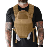 Wolf Tactical toddler-carrier outdoor-durability shows rugged shell for adventures