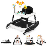 Wolfcode 5-in-1 walker folded for compact storage and travel convenience