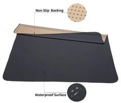WOMUMON Splat Mat fully extended to 51x51 inches covers large spill zones