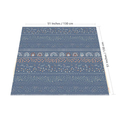 WOMUMON waterproof surface stays clean and wipeable for quick mess cleanup.