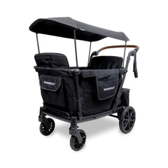WonderFold L4 Quad Wagon folded for compact storage and quick transport.