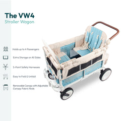 WonderFold Outdoor VW bumper detail adds playful styling and gentle bump protection.