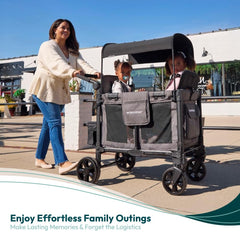 WonderFold W2 Elite Pro front-door-open for easy entry and exit