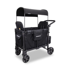 WonderFold W2 Elite Pro stroller wagon folded for compact storage and transport