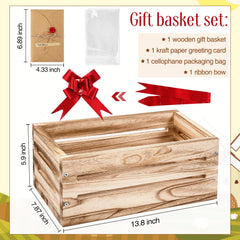 Wonderjune gift packaging combo with ribbon and bag enhances personalized gift aesthetics