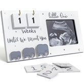 Wonders Ladiess baby sonogram frame front view keeps ultrasound photos as a timeless keepsake