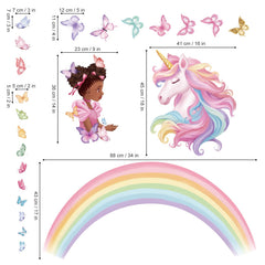 Wondever finished-size wall decals—bold focal point for kids' playrooms and bedrooms.