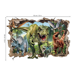 wondever dinosaur wall decals for boys room create immersive prehistoric vibes