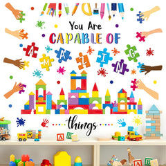 Wondever inspirational quotes wall decal inspires focus in learning areas