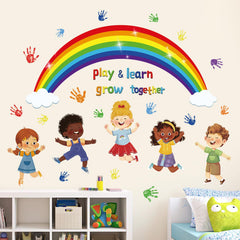 Wondever Inspirational Quotes Wall Stickers motivate children daily