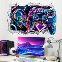 Wondever kids playroom wall art helps brighten spaces without painting and can be repositioned.