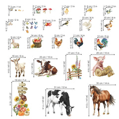 Wondever kitchen wall art enhances dining space with subtle farm charm.