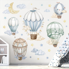 Wondever star moon cloud balloons brighten kids' rooms with playful, safe decor