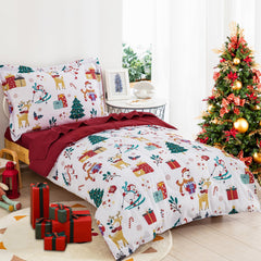 WONGS BEDDING elk pattern adds playful charm to toddler bedroom