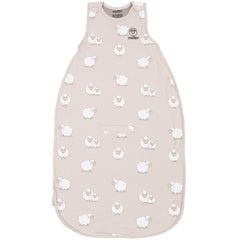 Woolino 4-season sleeping sack with merino wool lining promotes breathable warmth and comfort