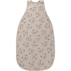 Woolino front-view merino sleep sack shows cozy lining for year-round warmth.