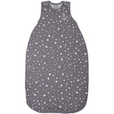 Woolino sleep sack merino-wool lining star-gray enables year-round comfort.