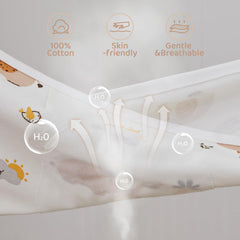 Wowelife swaddle features adjustable fit for growing infants