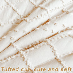 Wowelife beige ruffle adds gentle texture and boho charm to the nursery.