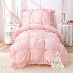 Wowelife Princess Toddler Bedding packaging close-up shows premium materials for gifting