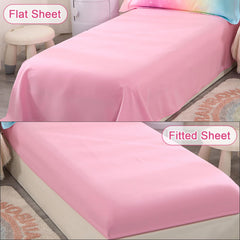 Wowelife toddler fitted sheet with elastic edge for secure fit.