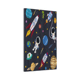 Wpshijia rocket planets astronaut blue switchplate close-up for kid-friendly space-themed nursery decor.
